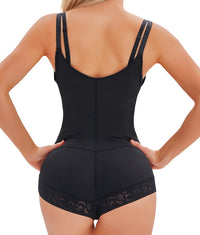 Women’s Fajas Colombianas Full Body Shapewear – Postpartum Tummy Control Bodysuit with Butt Lifter