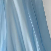 Women's Deep V-Neck Floral Print Boho Maxi Dress With Long Sleeves - A-Line Waist Ruffle Hem Dress For Spring&Summer Vacation