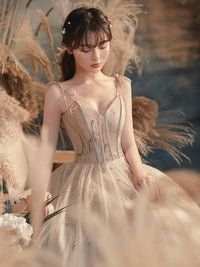 Suspender Toast Dress Wedding Engagement Ladies Dress