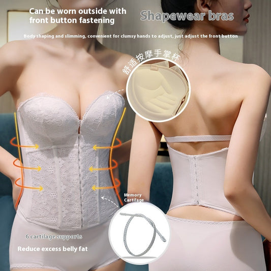 Strapless Underwear Women's Tube Top Wedding Dress