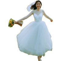 Simple And Light Wedding Dress