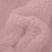 Women's Solid Color Plush Hooded Tracksuit Set Zip-Up Long Sleeve Top And Pants For Winter Loungewear