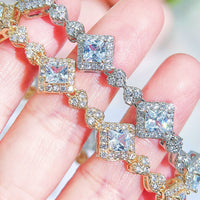 European And American Fashion All-match Diamond Zircon Bracelet For Women