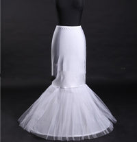 Large Fishtail Skirt Supporting Bride Wedding Dress