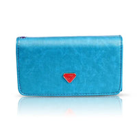 Women Wristlet Wallet PU Leather Lady Purse Credit Card Holder