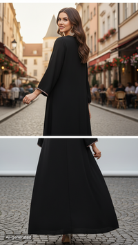Women's Plus Size Casual Summer Boho Print Dress V Neck Loose Fit Long Maxi Beach Dresses
