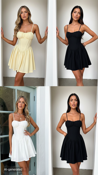 Womens Polyester Strapless Slip Dress