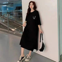 Women's Summer Short Sleeve T-shirt Dress