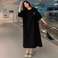 Women's Summer Short Sleeve T-shirt Dress