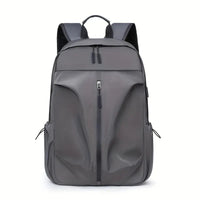 PU Backpack Fashion Large Capacity Men's Casual Backpack Commuter Trend Backpack Student School Bag