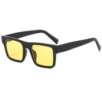 Retro Square Flat UV Protection Glasses