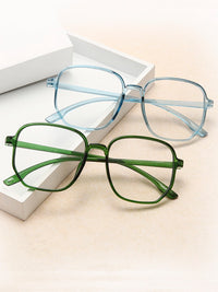 Blue Ray Proof Fashionable Large Frame Glasses