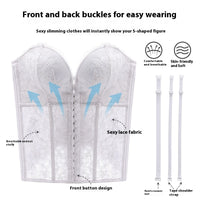 Strapless Underwear Women's Tube Top Wedding Dress