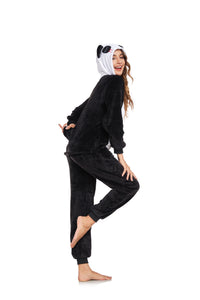 Animal Fleece Onesie Pajamas – Cozy Halloween & Cosplay Sleepwear