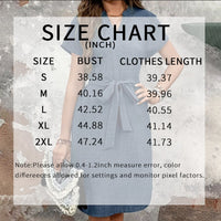 Women's Elegant V Neck Short Sleeve High Waist Summer Casual Dress With Belt