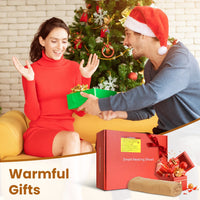 USB Heated Shawl Blanket – Wearable Electric Wrap with 3 Heating Levels & Zipper