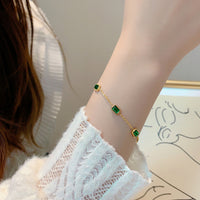 Niche 18K Gold Exquisite High-grade Titanium Steel