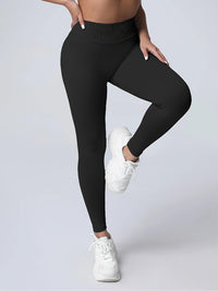 SoftHue Seamless Scrunch Butt Leggings – High-Waisted Workout Pants for Women