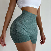 Women’s Seamless Butt-Lifting Yoga Shorts – Fitness Gym Leggings