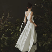 Satin Small Sling Lightweight Wedding Dress