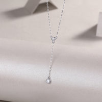 Tassel - A Fashionable And Luxurious Diamond Jewelry Pendant Set With Moissanite S925 Sterling Silver And Platinum Plating