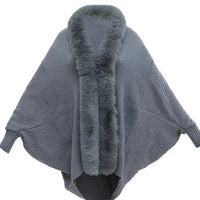 New Fashion Loose Cardigan Shawl Outer Match Cloak Coat Women