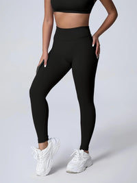 SoftHue Seamless Scrunch Butt Leggings – High-Waisted Workout Pants for Women