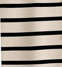 Striped Knit Vest Sweater – Crew Neck Sleeveless Pullover