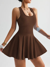 2 Pack Womens Yoga Dress Ultimate Comfort Free Movement High Waist Tummy Control