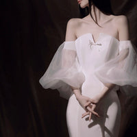 Women's Fashion Light Wedding Dress