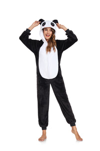 Animal Fleece Onesie Pajamas – Cozy Halloween & Cosplay Sleepwear