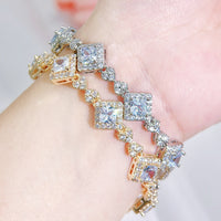 European And American Fashion All-match Diamond Zircon Bracelet For Women