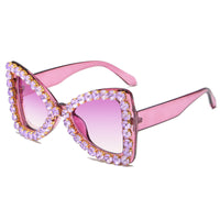 Ladies Fashion Personality Butterfly Frame Sunglasses