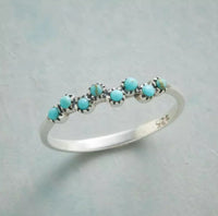 Silver Green Stone Bubble Eight Leaf Green Agate Ring For Men And Women
