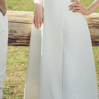 Simple And Light Wedding Dress